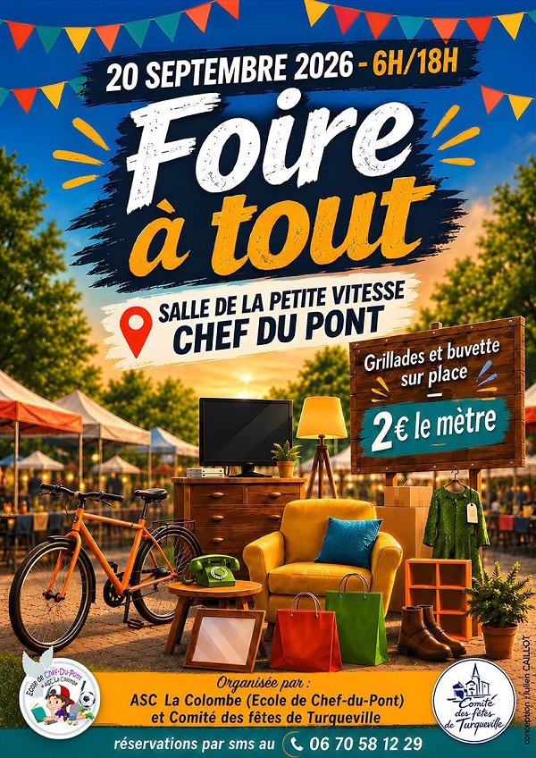 Foire à tout  Sainte-Mère-Église