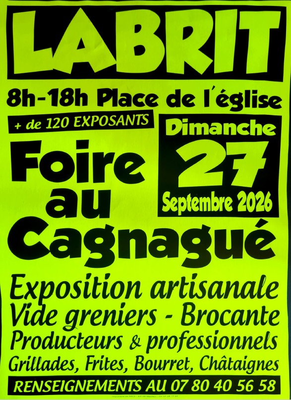 Foire au cagnagué Labrit