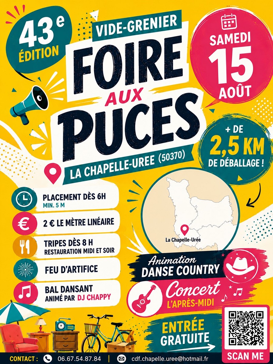 Foire aux Puces La Chapelle-Urée