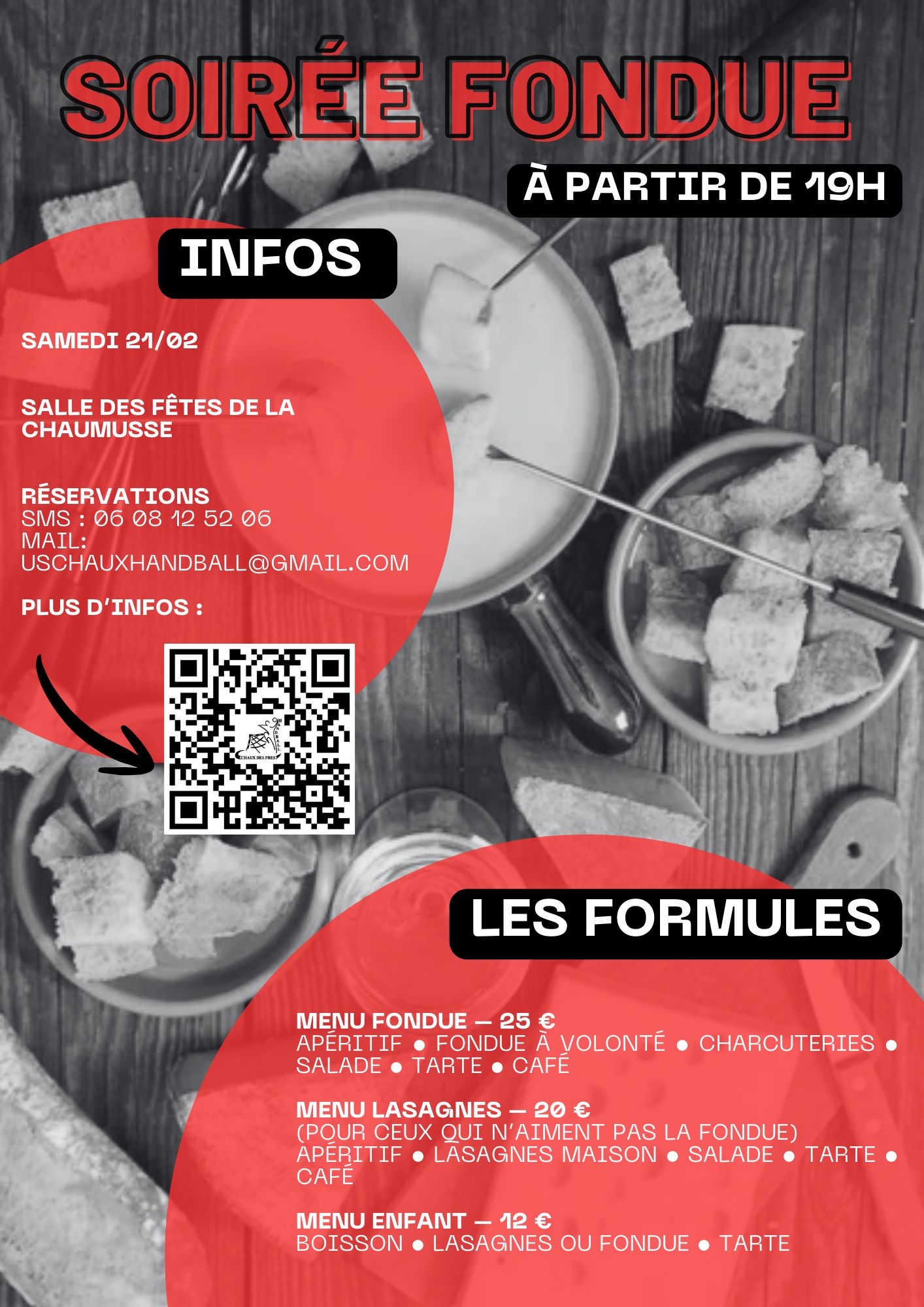 Fondue du Hand salle des fêtes La Chaumusse 2027-02-13