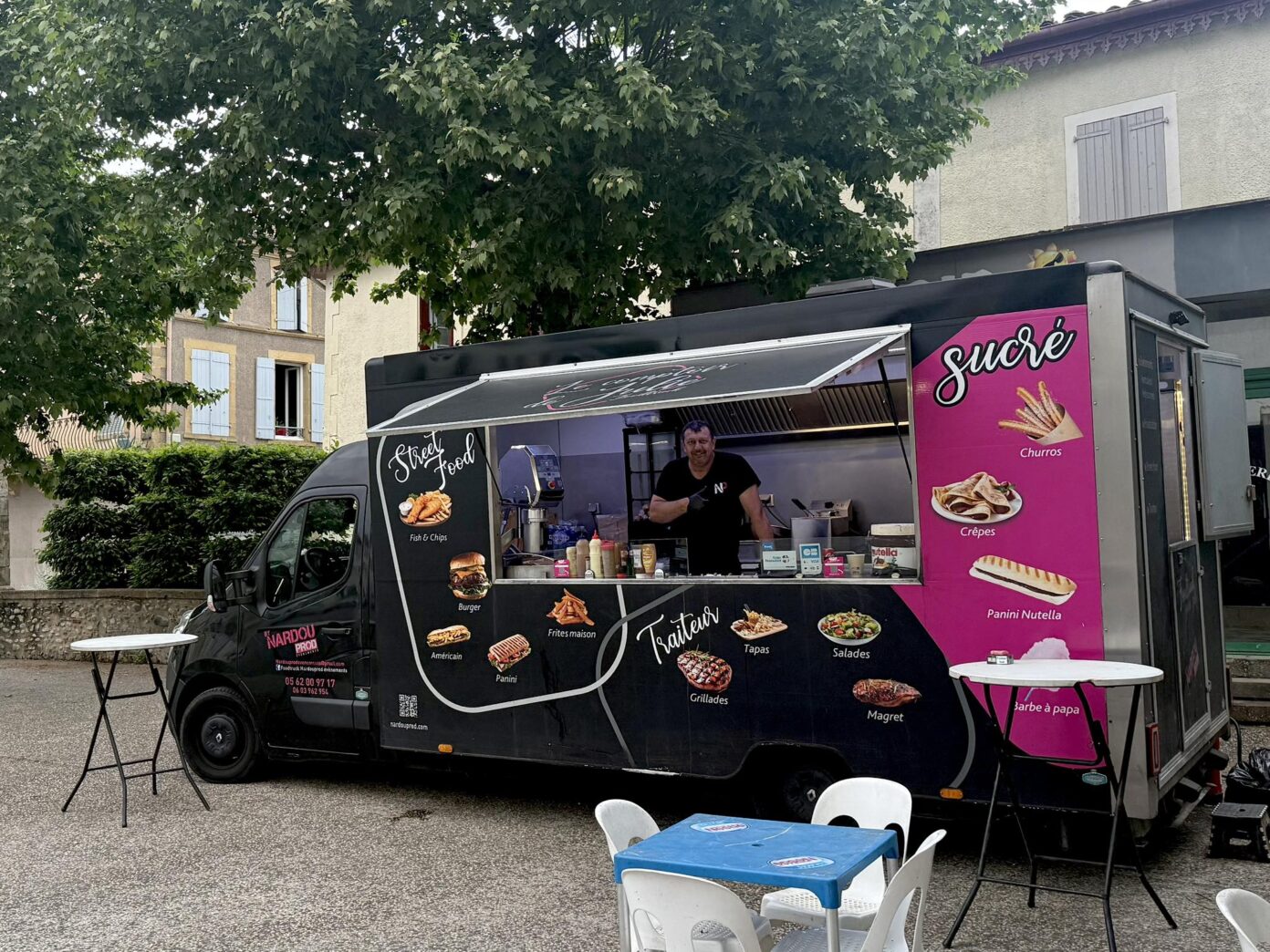 FOOD-TRUCK LE COMPTOIR DE JULIE À MARTRES-TOLOSANE Martres-Tolosane