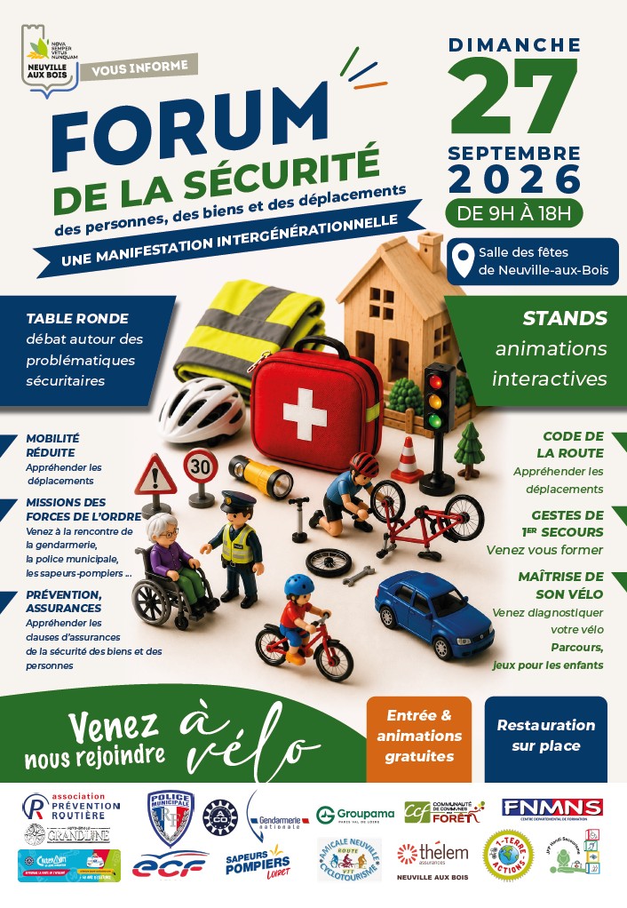 Forum de la sécurité  Neuville-aux-Bois