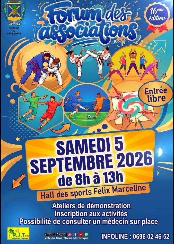 FORUM DES ASSOCIATIONS 16 -ème édition, Gros-Morne, Gros-Morne