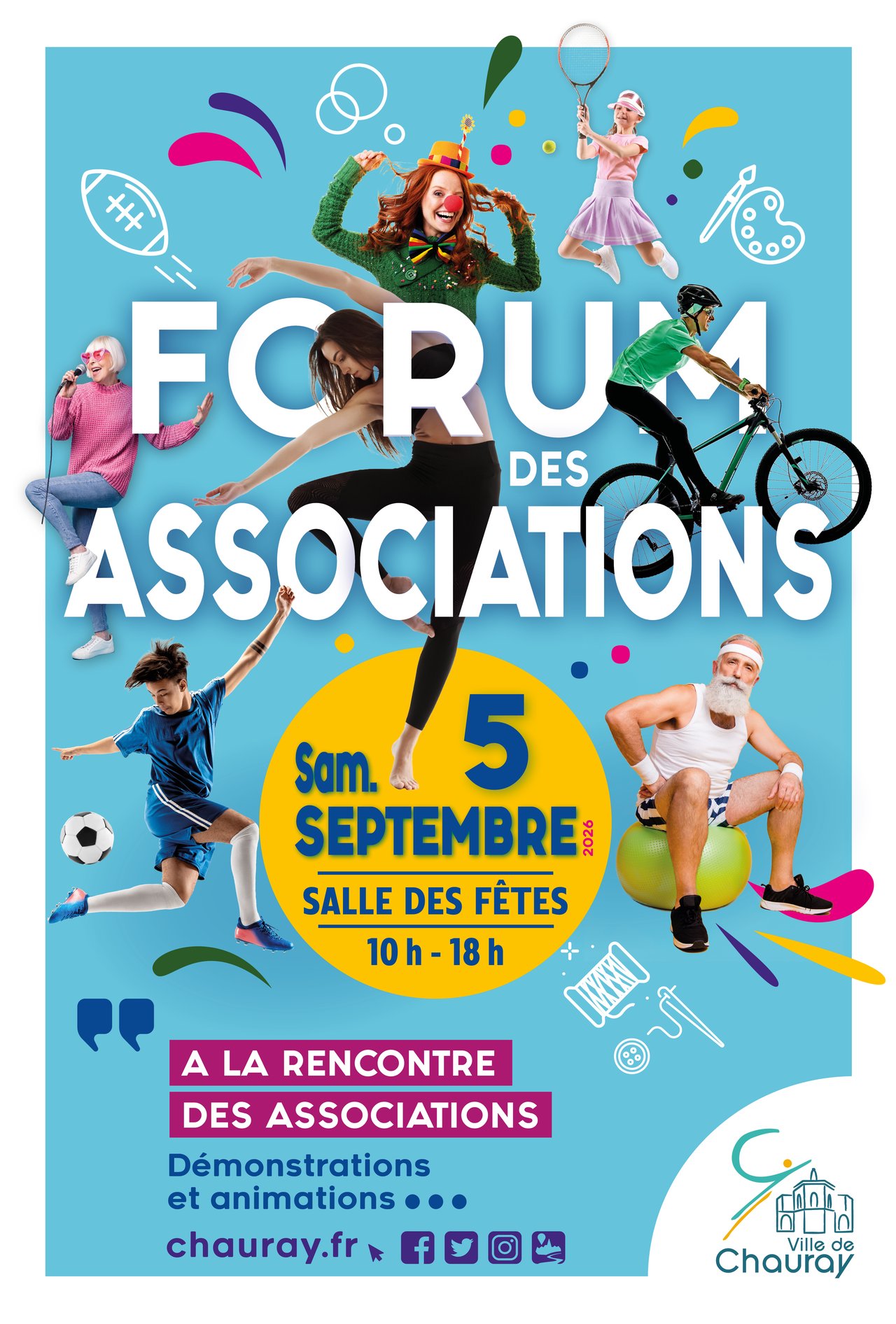 Forum des associations à Chauray 66 Rue Victor Chauray 2026-09-05