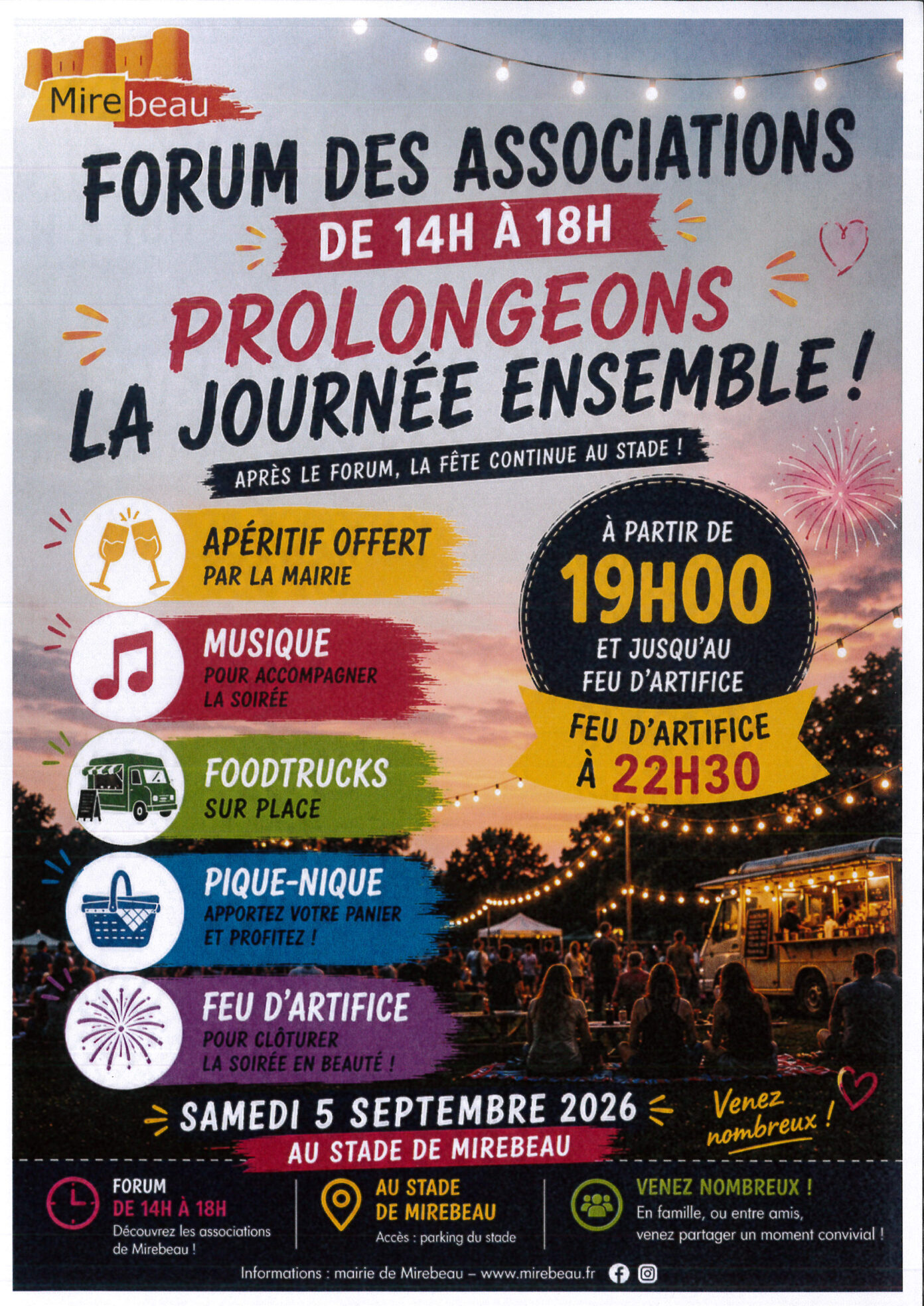 Forum des associations de Mirebeau Mirebeau