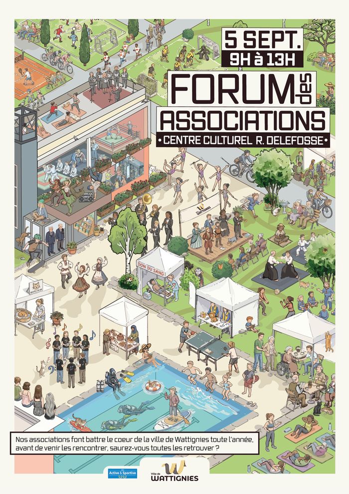 Forum des associations de Wattignies, Centre culturel Robert Delefosse, Wattignies