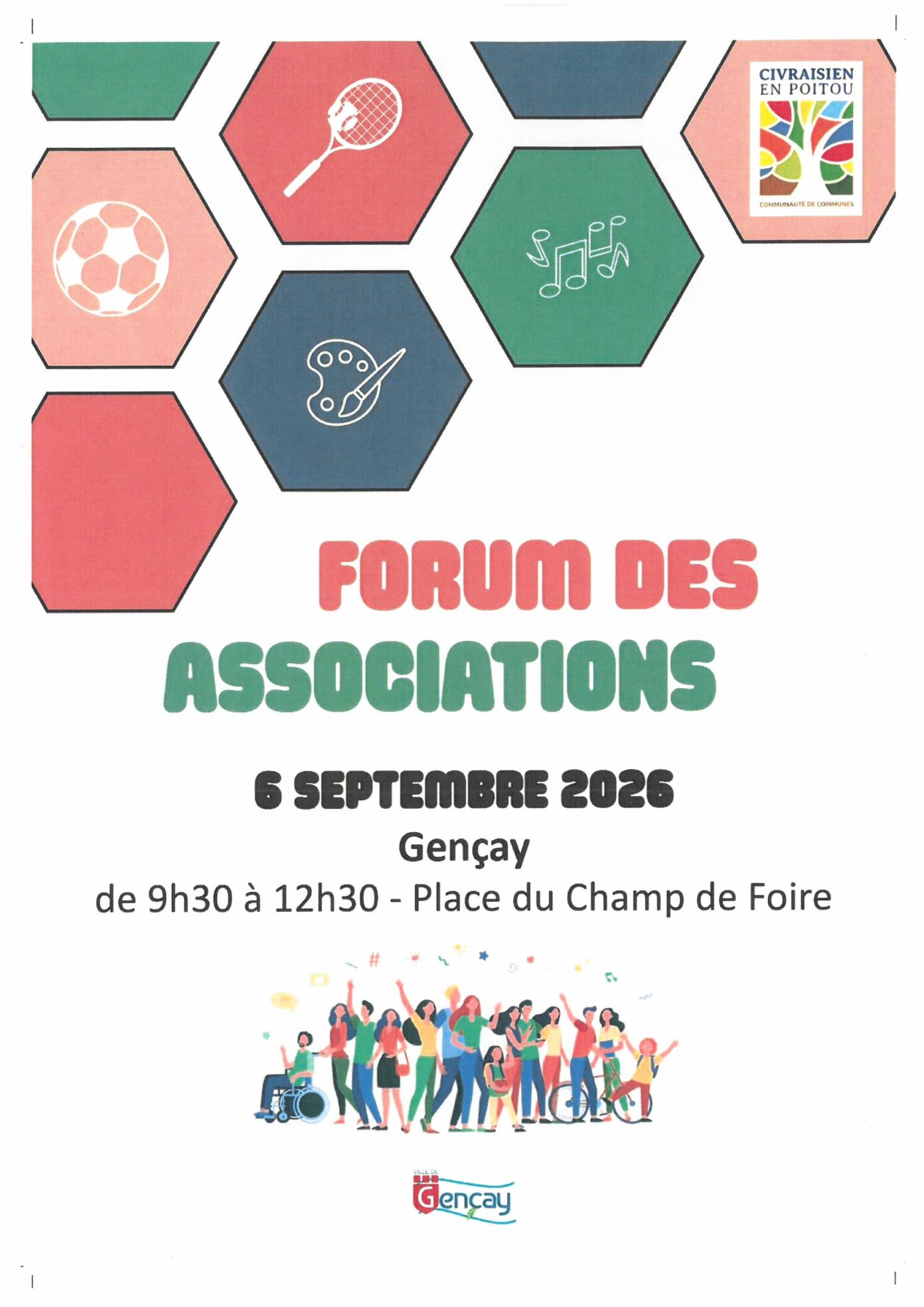 Forum des associations  Gençay