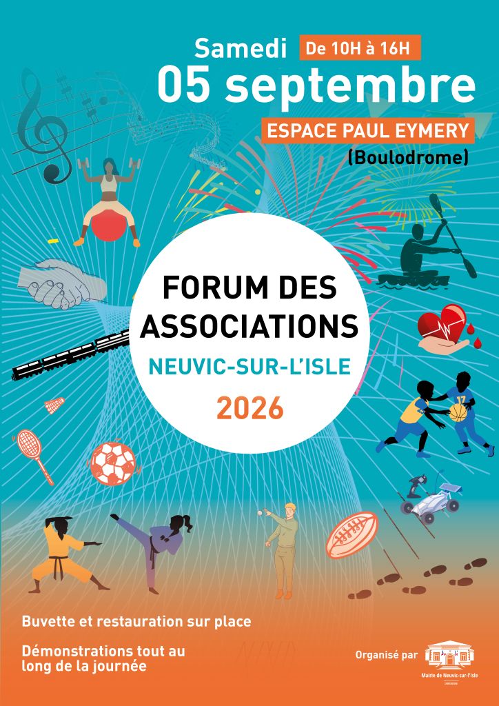 Forum des associations Espace Paul Eymery Boulodrome Neuvic