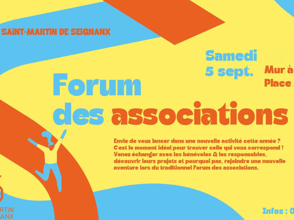 FORUM DES ASSOCIATIONS Espace Jean Rameau Ondres