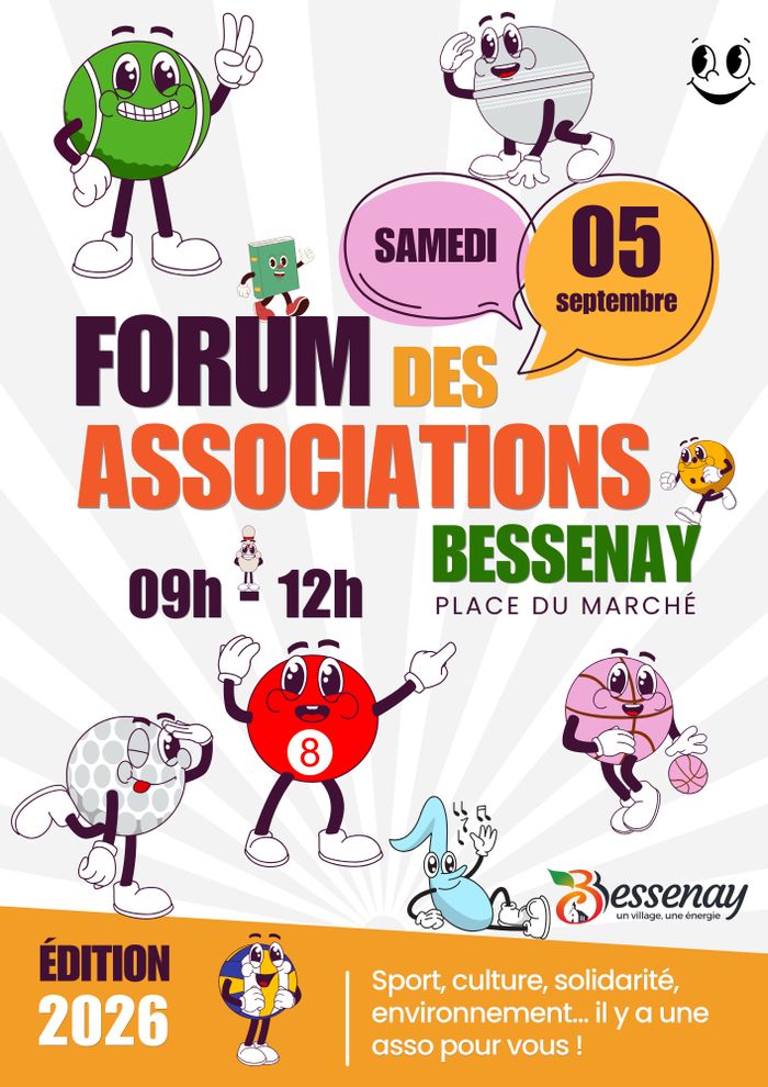 Forum des associations Place du Marché Bessenay