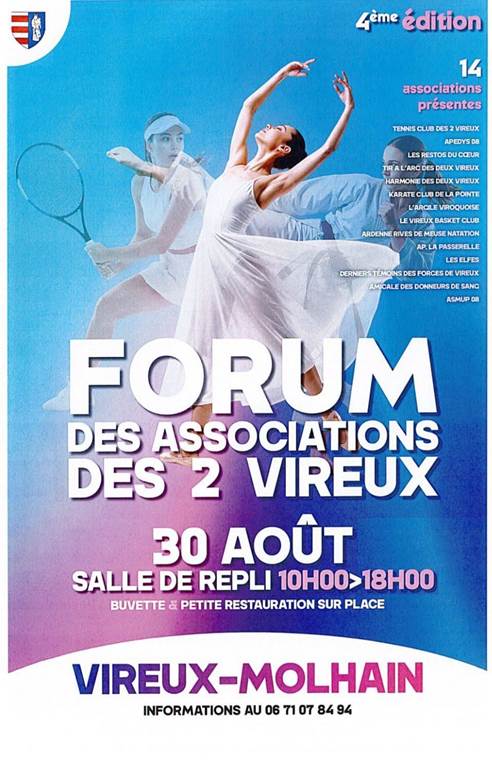 Forum des Associations Salle de repli Vireux-Molhain