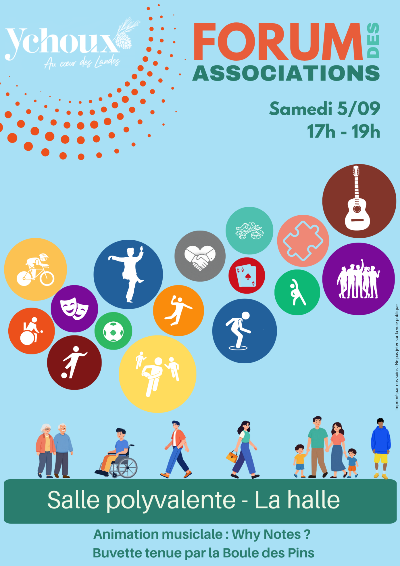 Forum des associations Rue du Vieux Bourg Ychoux