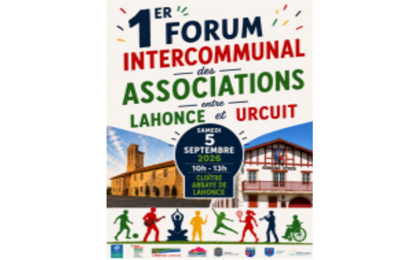 Forum intercommunal des associations 2026 Lahonce-Urcuit  Lahonce