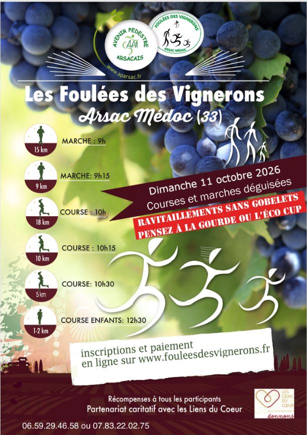 Foulée des vignerons Arsac