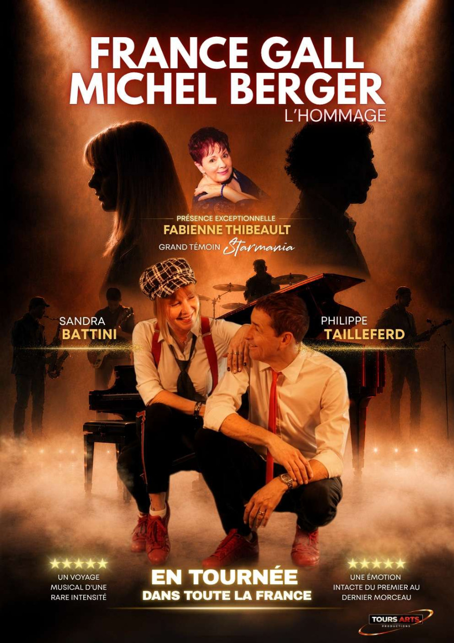 France GALL Michel BERGER l&rsquo;hommage  Joué-lès-Tours