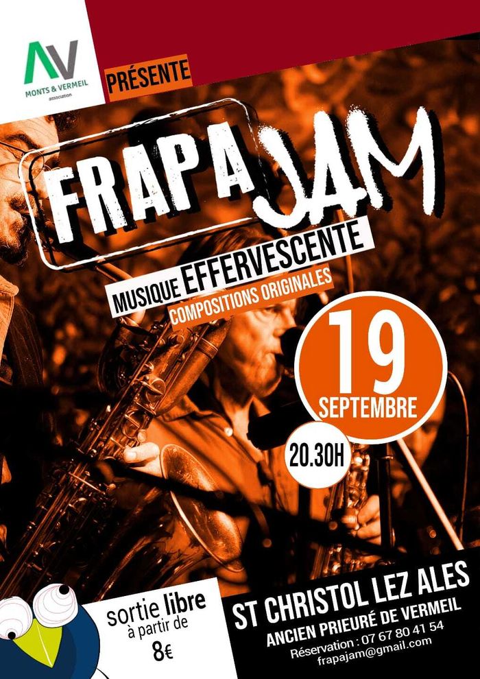 FRAPAJAM en concert, Ancien prieuré de Vermeil, Saint-Christol-lez-Alès