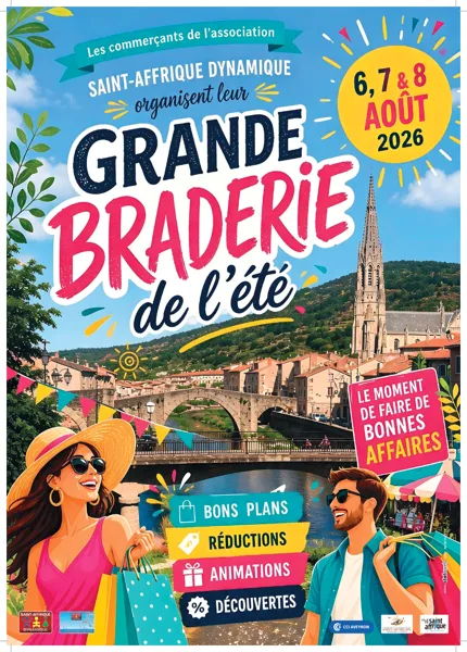 Grande Braderie de l’été Saint-Affrique