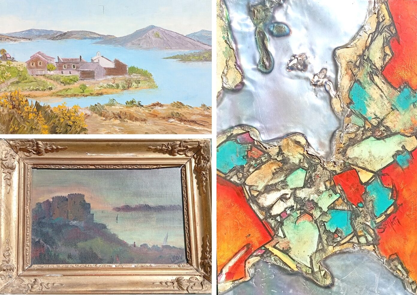 GRANDE BRADERIE DE TABLEAUX  Nébian