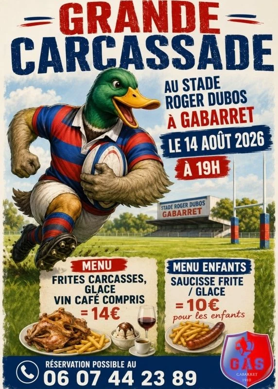 Grande carcassade Stade Roger Dubos Gabarret