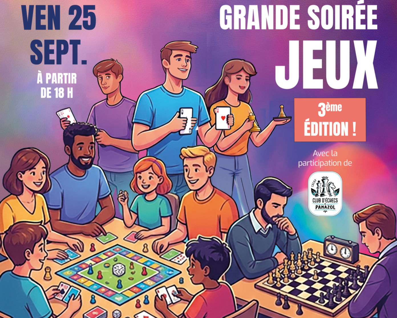Grande soirée jeux Panazol