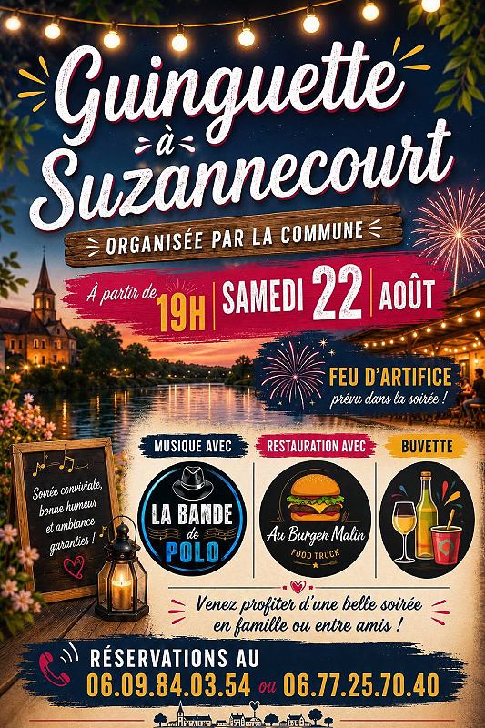 Guinguette à Suzannecourt  Suzannecourt