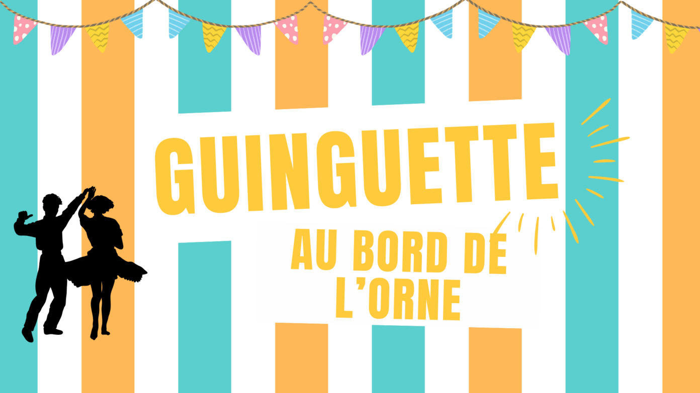 Guinguette au bord de l’Orne Pont-d’Ouilly
