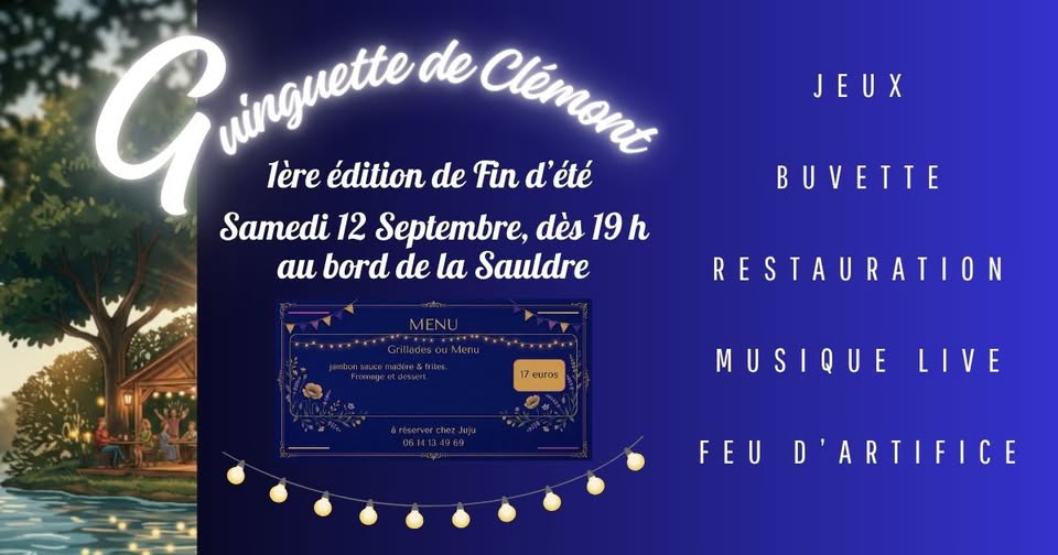 Guinguette de Clémont Clémont