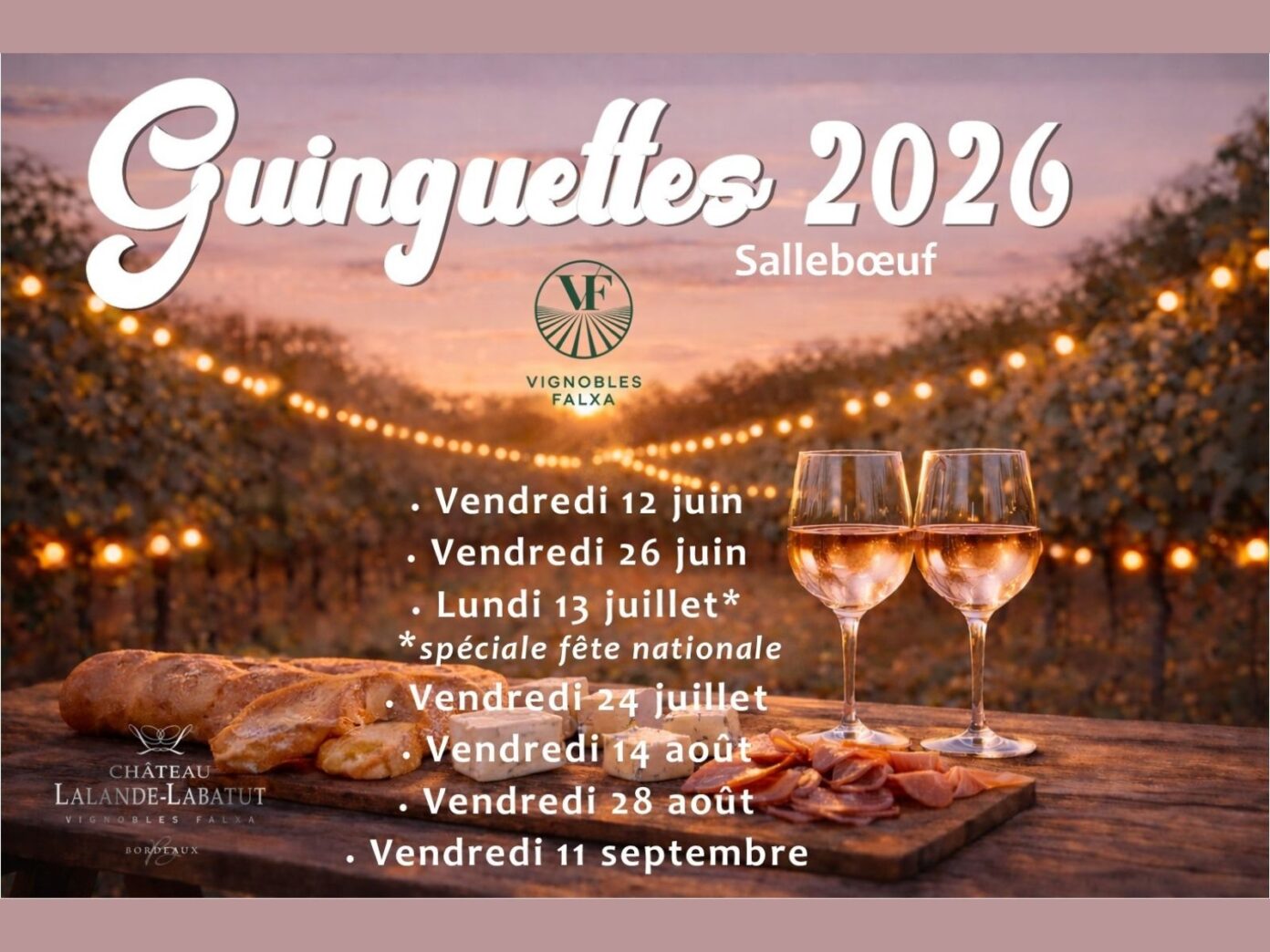 Guinguette du Château Lalande-Labatut Château Lalande-Labatut Sallebœuf