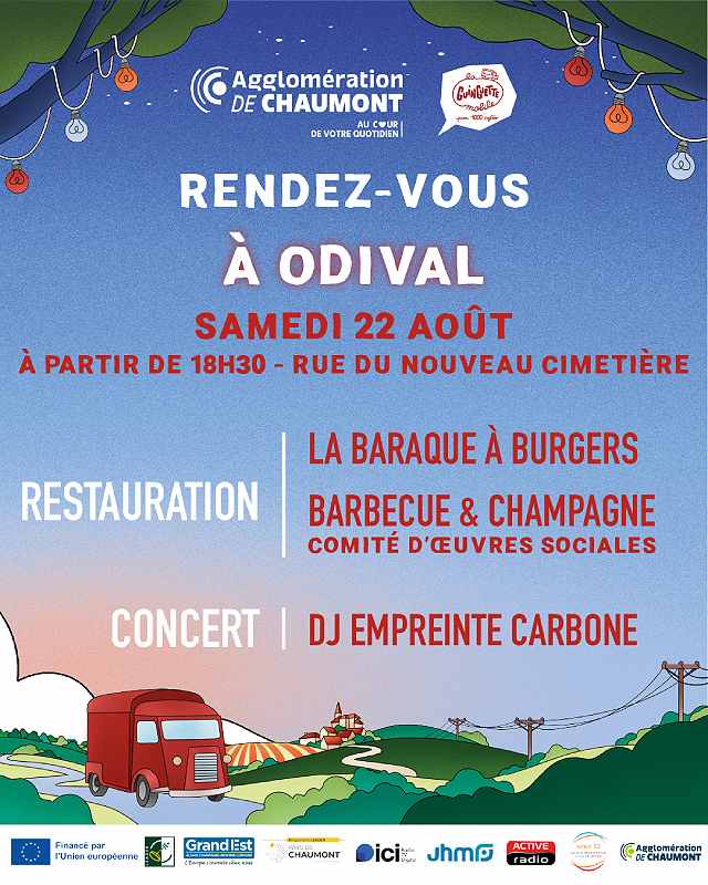 Guinguette mobile à Odival Nogent