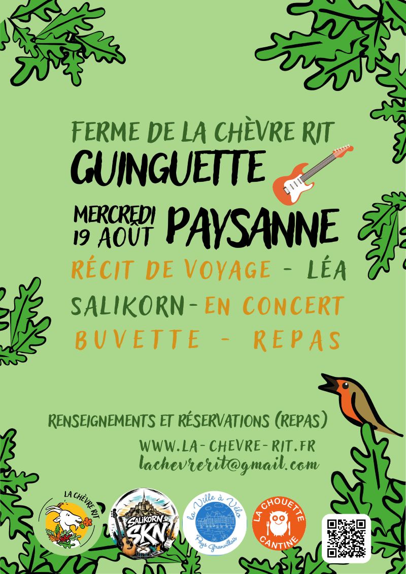 Guinguette paysanne Récit de voyage  Granville