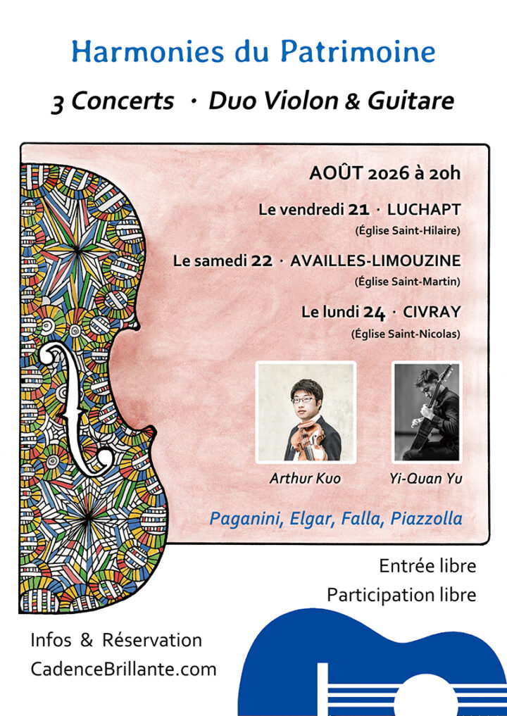 Harmonies du patrimoine à Civray  Civray