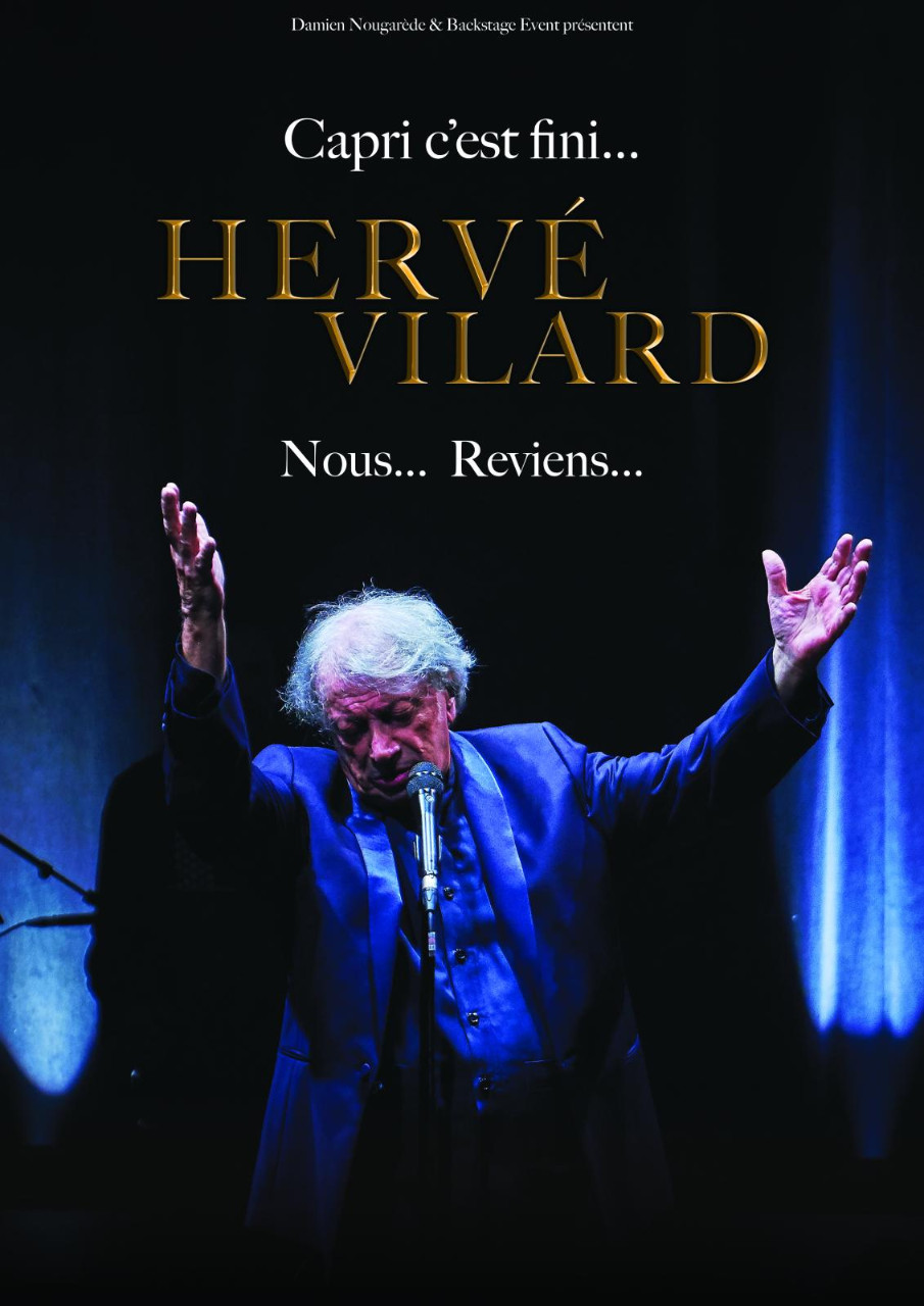 Hervé Vilard Nous… Reviens… Joué-lès-Tours