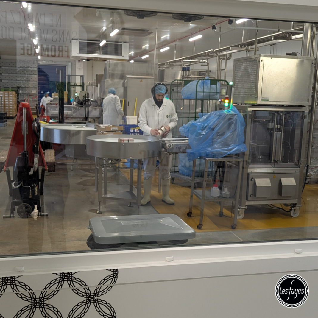 Ici, nos savoir-faire Visite Laiterie Les Fayes  Limoges