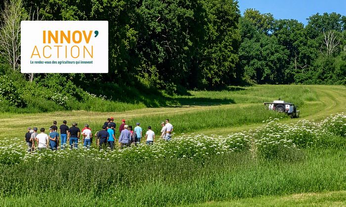 INNOV&rsquo;ACTION – Les innovations au service des cultures (53), Cuma des Quatre Routes, Ménil (53), Ménil