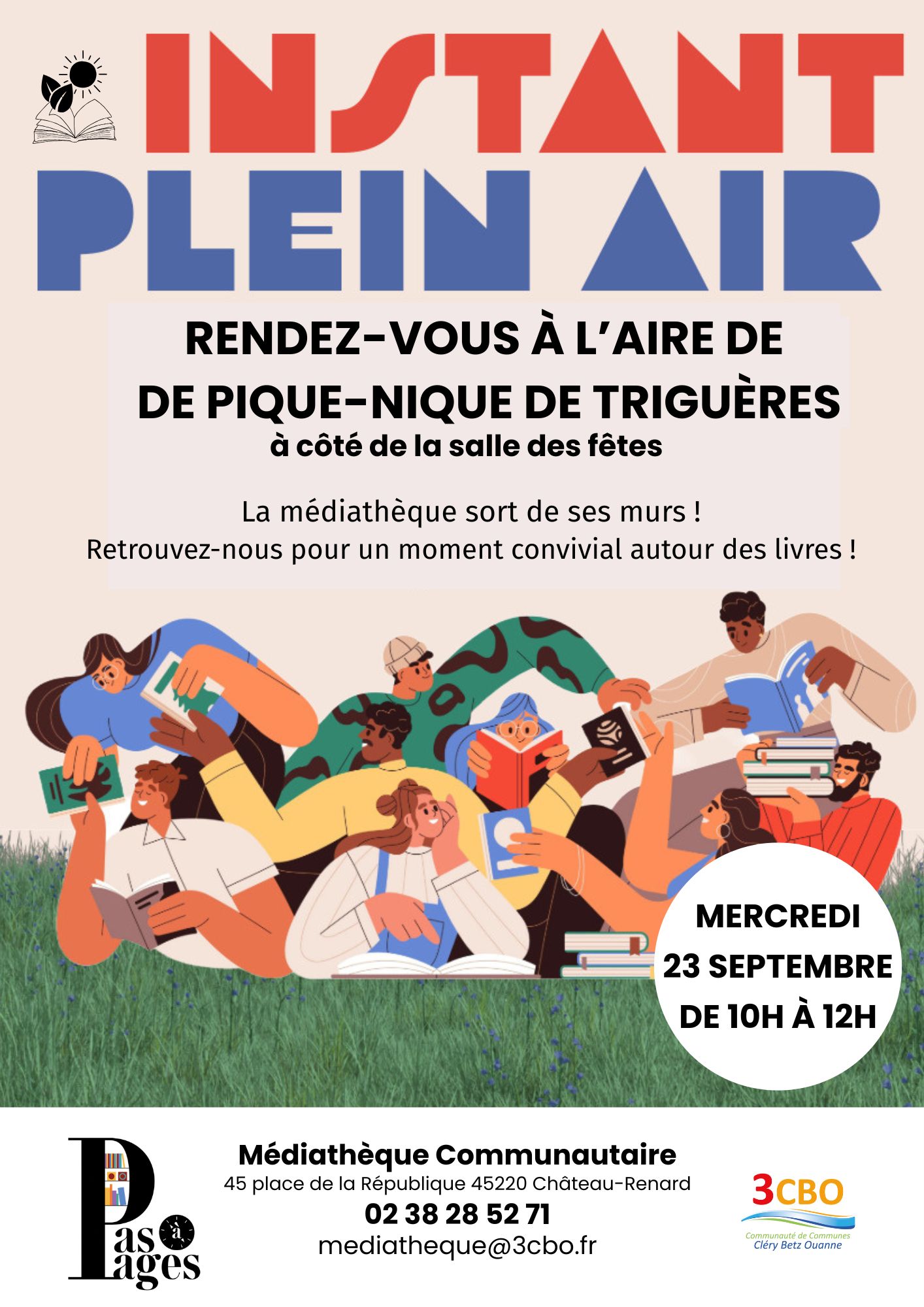 Instant plein air Les Pâtures Triguères 2026-09-23
