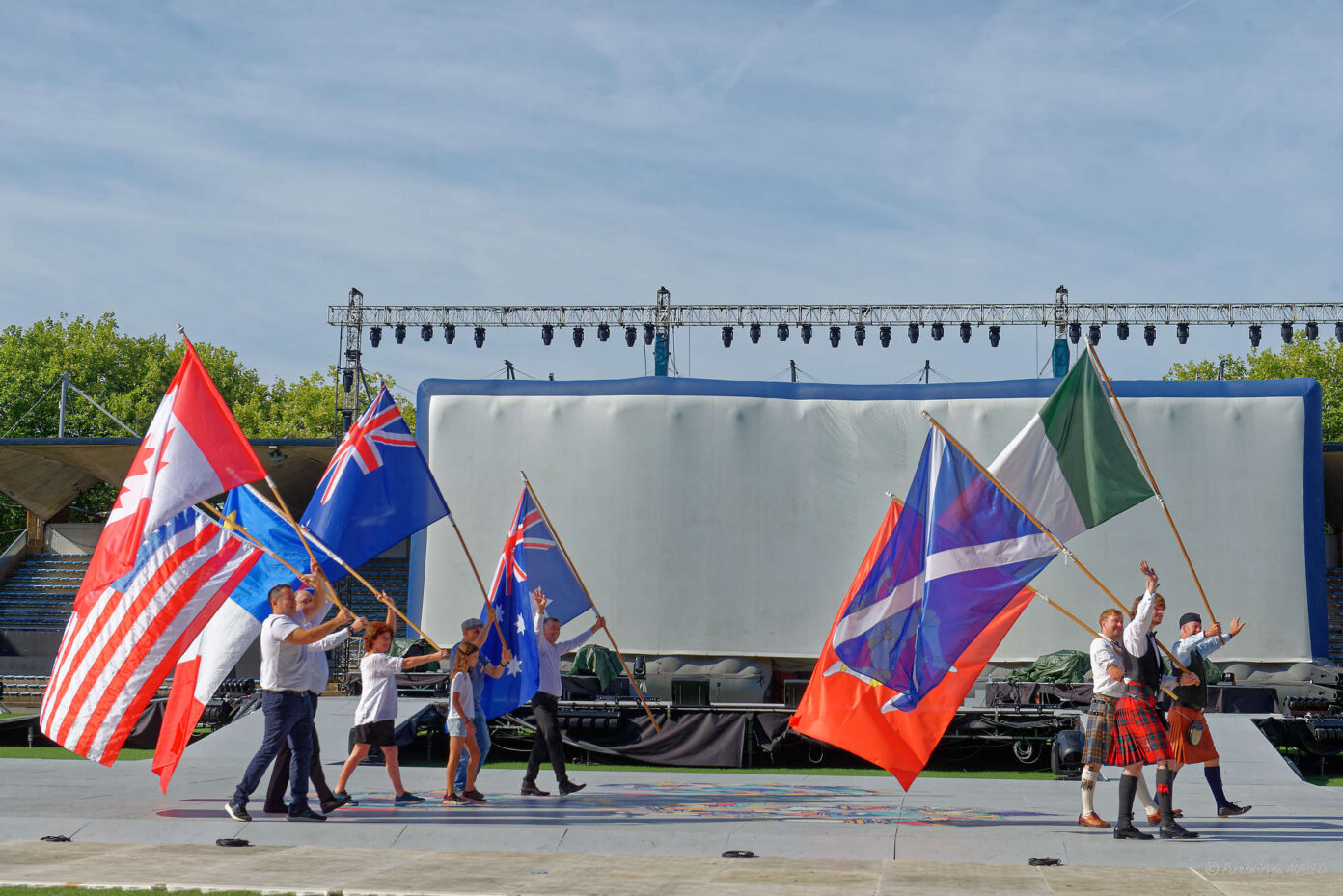 Drapeaux des Nations Celtes