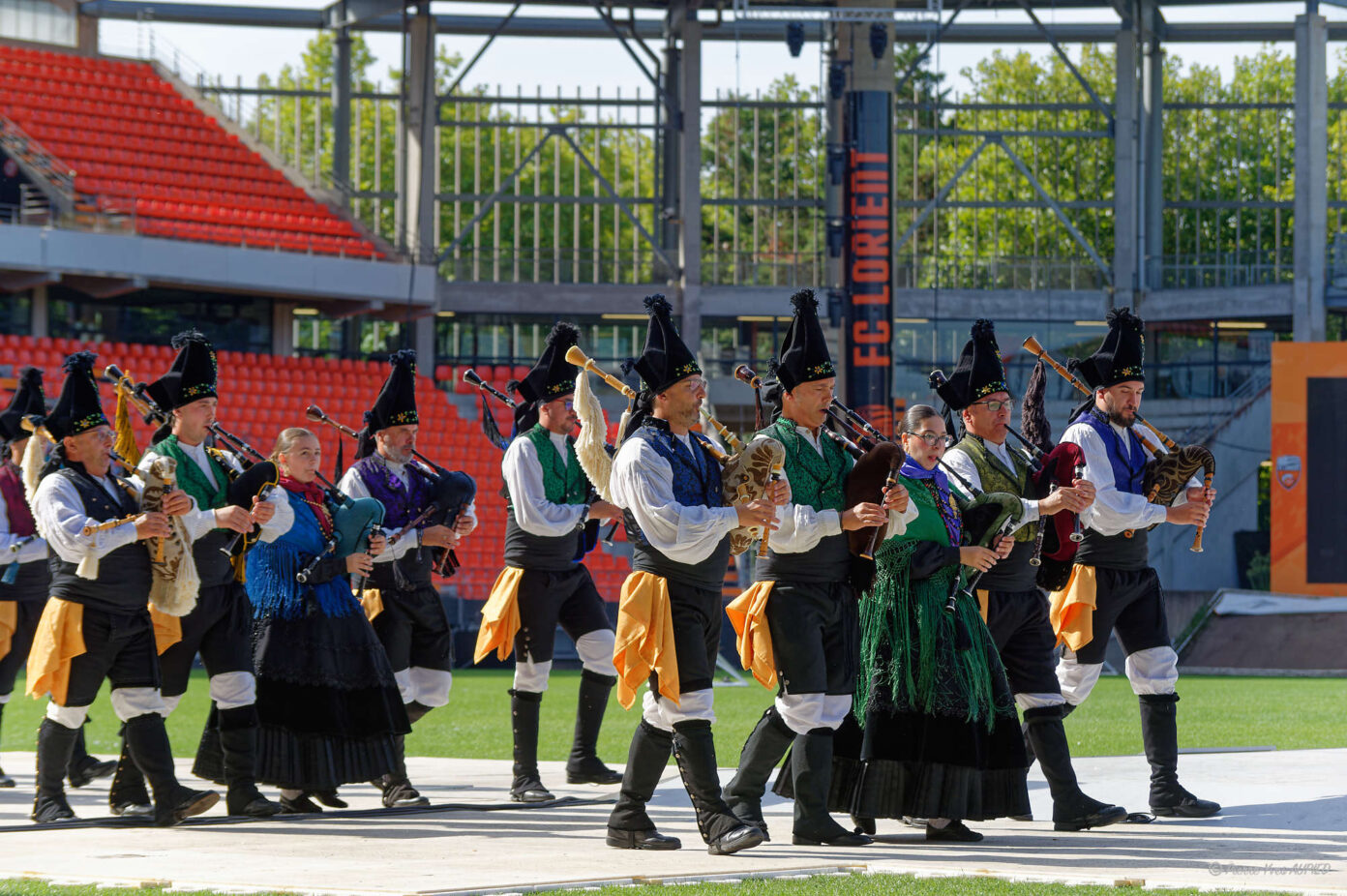 Banda de gaitas Estivada (Galice)