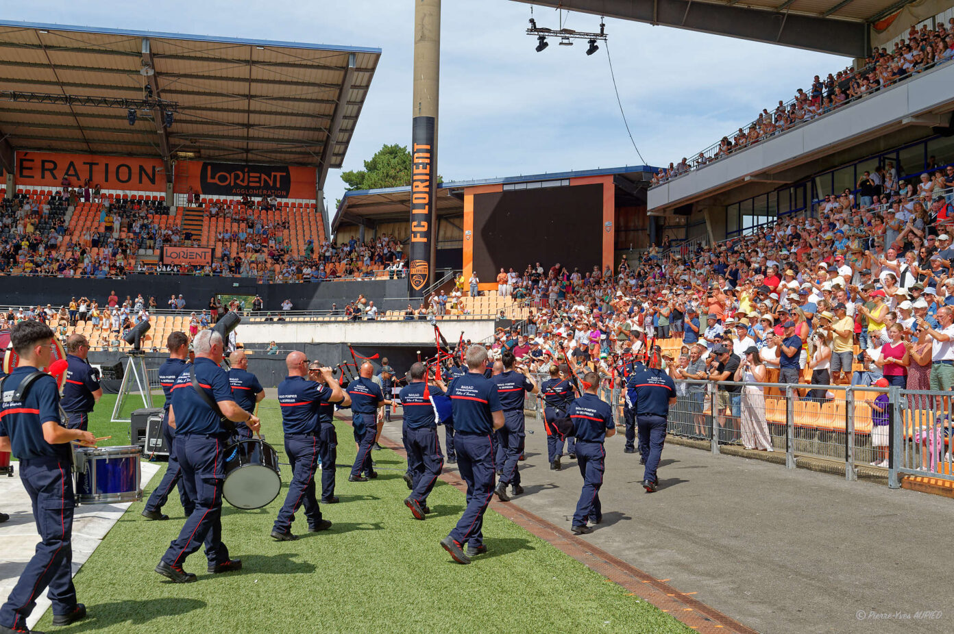 interceltique 01/08/2026 Bagad des Sapeurs-Pompiers du Morbihan et des Côtes-d’Armor