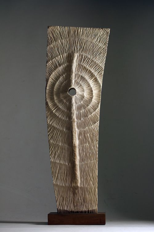 « Jardin secret, Jardin sacré » – sculpture sur bois, Salle Gothique, Vézelay