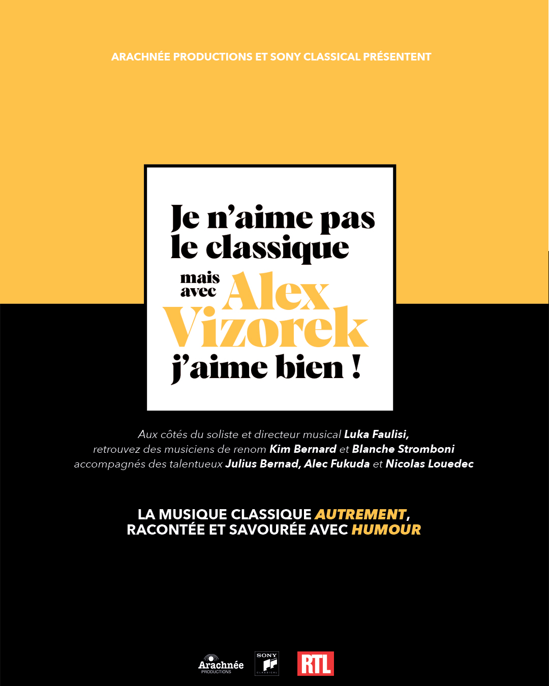 Je n'aime pas le classique mais avec Alex Vizorek j'aime bien Théâtre de Champagne Troyes 2027-04-07