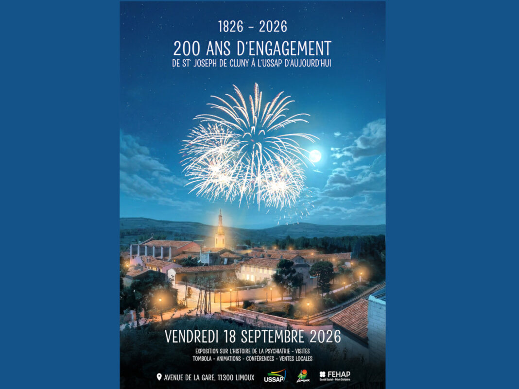 JEP 2026 BICENTENAIRE PSYCHIATRIE AUDOISE 1826 2026 200 ANS D’ENGAGEMENT Limoux