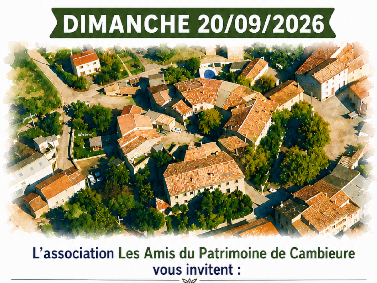 JEP 2026 CAMBIEURE  Cambieure