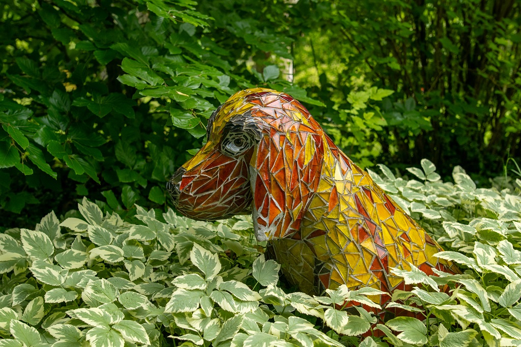 JEP 2026 Découverte de sculptures mosaïquées en émaux de verre Lacore Saint-Pardoux-d&rsquo;Arnet