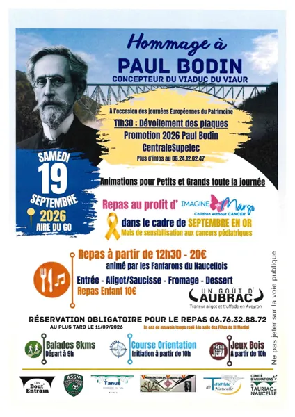 JEP 2026 Viaduc du Viaur Centenaire de la mort de Paul Bodin  Tauriac-de-Naucelle