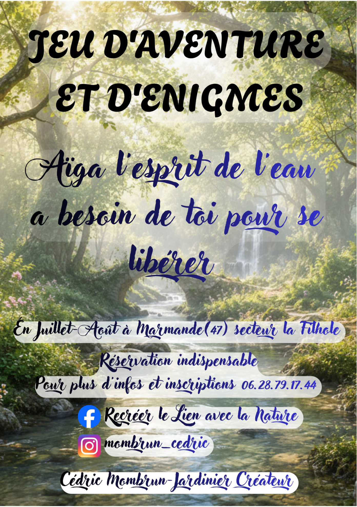 Jeu d’aventure et d’énigmes Marmande