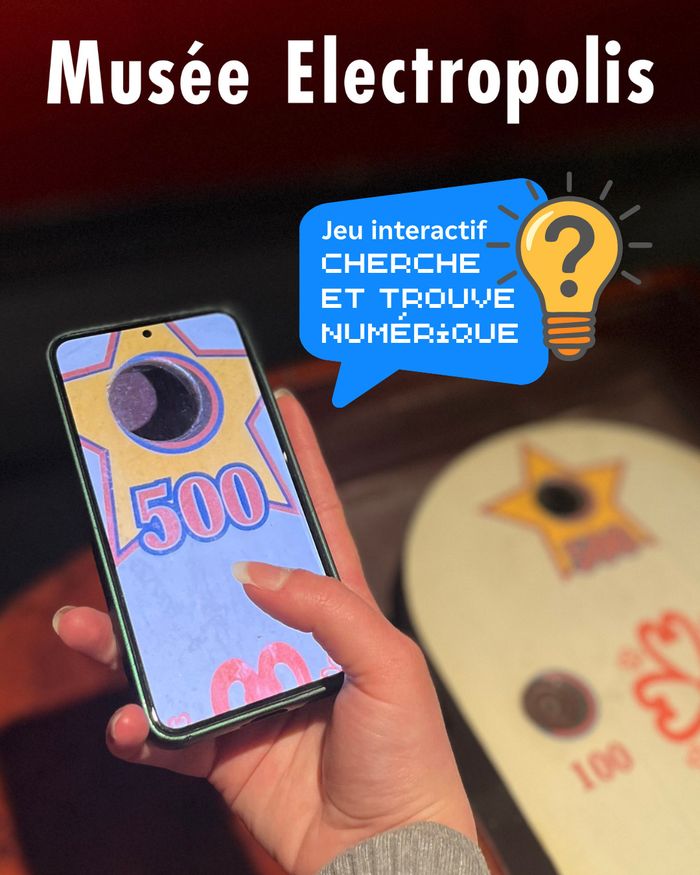 Jeu interactif « Cherche et trouve numérique », Musée Electropolis, Mulhouse