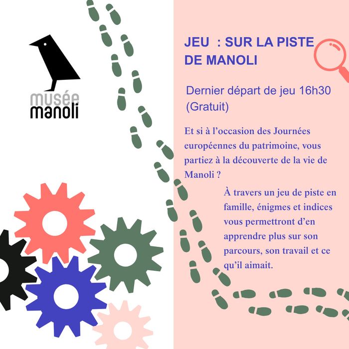 Jeu : Sur la piste de Manoli, Atelier Manoli, Musée et Jardin de sculptures, La Richardais