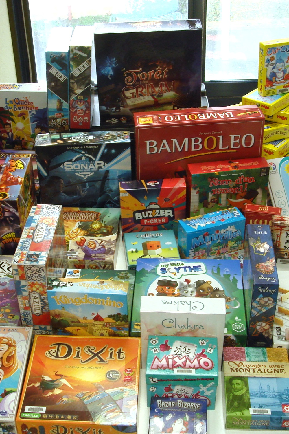 Jeux de société Médiathèque annexe du Gour de l’Arche Périgueux