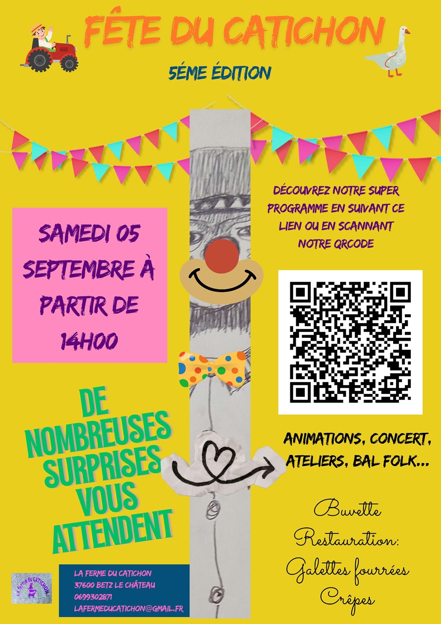 Jour de fête au Catichon ! Betz-le-Château 2026-09-05