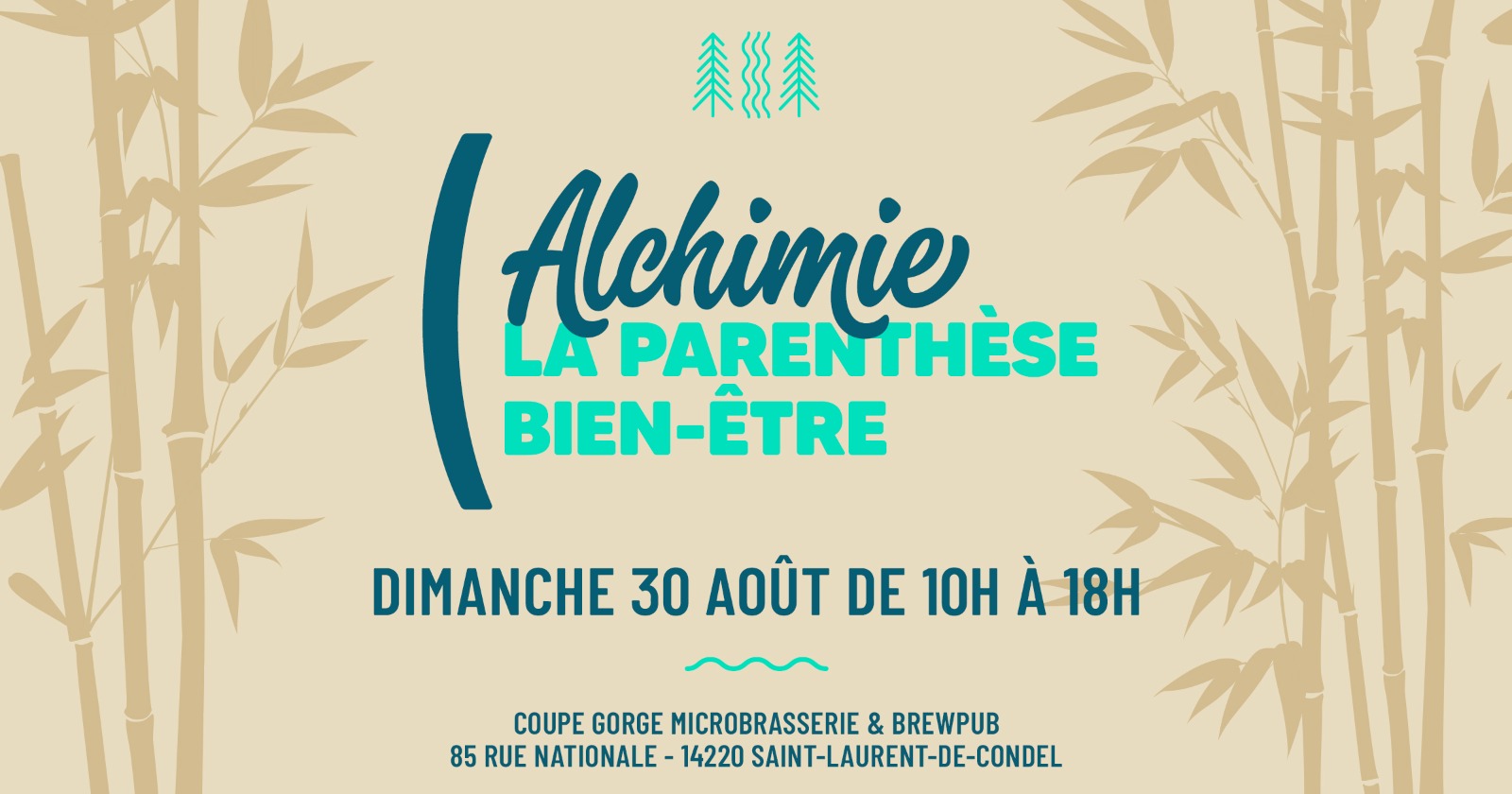 Journée bien-être à la brasserie Coupe Gorge 85 Rue nationale Saint-Laurent-de-Condel 2026-08-30